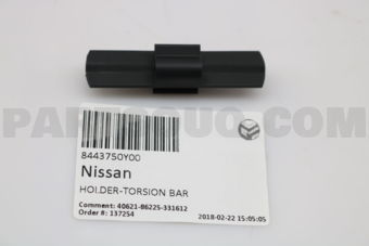 Nissan 8443750Y00 HOLDER-TORSION BAR