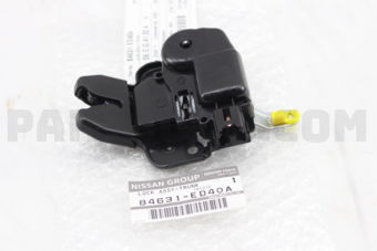 Nissan 84631ED40A LOCK ASSY-TRUNK LID