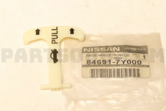 Nissan 846917Y000 INSIDE HANDLE-TRUNK LID