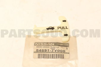 Nissan 846917Y000 INSIDE HANDLE-TRUNK LID