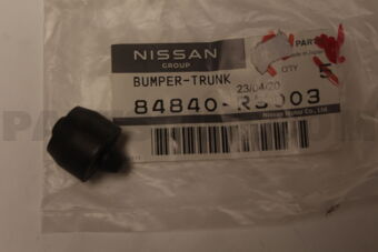Nissan 84840R3003 BUMPER-RUBBER,TRUNK LID