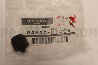 Nissan 84840R3003 BUMPER-RUBBER,TRUNK LID