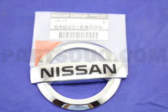 Nissan 84890EW000 EMBLEM-TRUNK LID