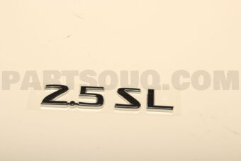 Nissan 84896JA50A EMBLEM-TRUNK LID