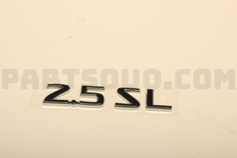 Nissan 84896JA50A EMBLEM-TRUNK LID