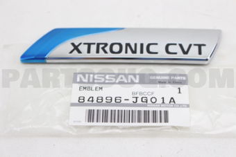 Nissan 84896JG01A EMBLEM-SIDE