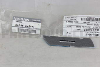 Nissan 84896JN04A EMBLEM-BACK DOOR