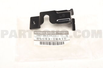 Nissan 850430W410 BRACKET-REAR BUMPER,LH