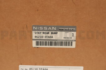 Nissan 852103TA0A STAY ASSY-REAR BUMPER,RH