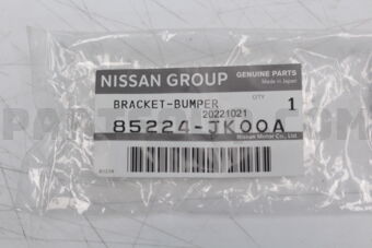 Nissan 85224JK00A BRACKET-REAR BUMPER SIDE,RH
