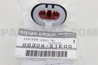 Nissan 8830451E00 HOOK-CUSHION,REAR SEAT