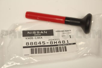 Nissan 886458H481 KNOB-LOCK,REAR SEAT BACK