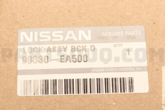 Nissan 90330EA500 LOCK ASSY-BACK DOOR WINDOW,HATCH