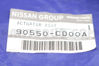Nissan 90550CD00A ACTUATOR ASSY-BACK DOOR OPENER