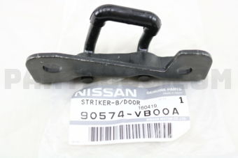 Nissan 90574VB00A STRIKER-BACK DOOR,UPPER RH