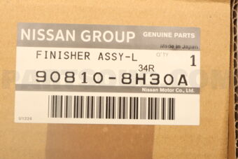 Nissan 908108H30A FINISHER ASSY-L