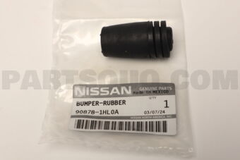 Nissan 908781HL0A BUMPER-RUBBER