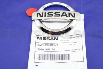 Nissan 90890BR12A EMBLEM-REAR