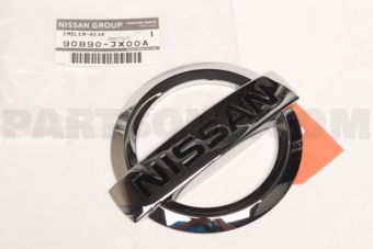 Nissan 90890JX00A EMBLEM-REAR