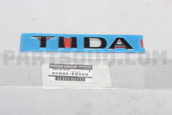Nissan 90892ED000 EMBLEM-REAR