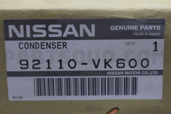 Nissan 92110VK600 CONDENSER ASSY
