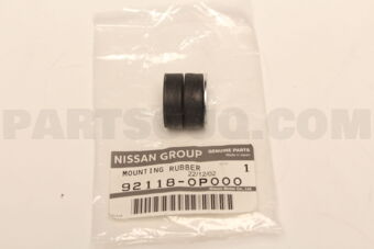 Nissan 921180P000 MOUNTING RUBBER