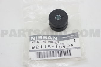 Nissan 9211810V0A MOUNTING RUBBER-CONDENSER,UPPER