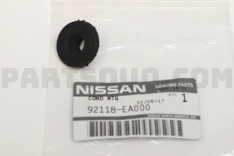 Nissan 92118EA000 MOUNTING RUBBER-CONDENSER,UPPER