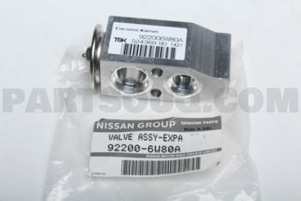 Nissan 922006W80A VALVE ASSY-EXPANSION