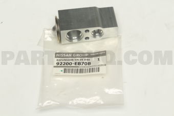 Nissan 92200EB70B VALVE ASSY-EXPANSION