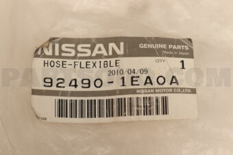Nissan 924901EA0A HOSE-FLEXIBLE,HIGH