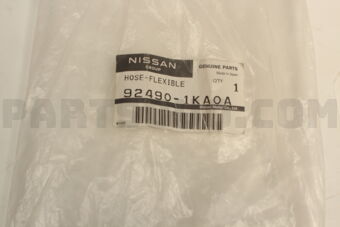 Nissan 924901KA0A HOSE-FLEXIBLE,HIGH