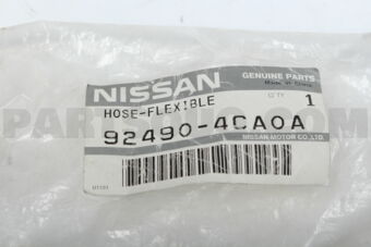 Nissan 924904CA0A HOSE FLEXIBLE