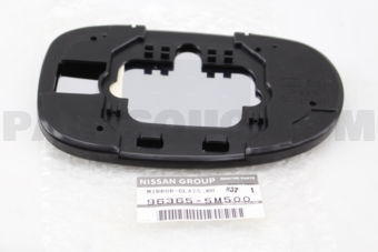 Nissan 963655M500 GLASS-MIRROR,RH
