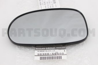 Nissan 963665M500 GLASS-MIRROR,LH