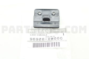 Nissan 969280W000 LOCK-CONSOLE