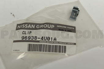 Nissan 969384U01A CLIP