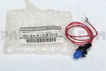 Nissan 969425W000 BULB-INDICATOR