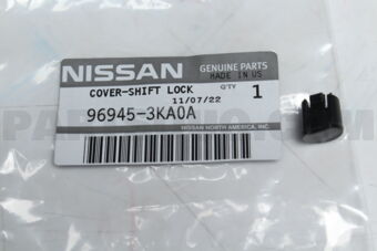 Nissan 969453KA0A COVER-SHIFT LOCK