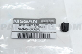 Nissan 969453KA0A COVER-SHIFT LOCK