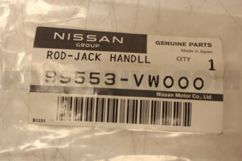 Nissan 99553VW000 ROD-JACK HANDLE