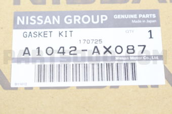 Nissan A1042AX087 GASKET KIT