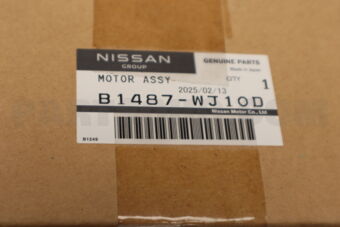 Nissan B1487WJ10D MOTOR ASSY