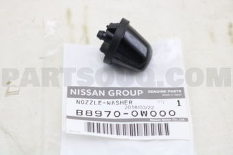 Nissan B89700W000 NOZZLE-WASHER