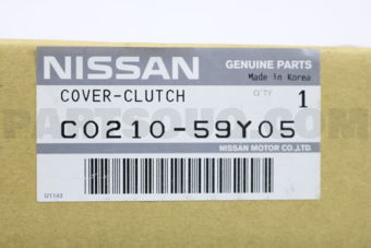 Nissan C021059Y05 COVER-CLUTCH