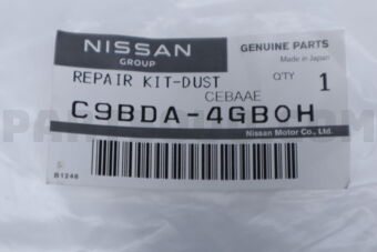 Nissan C9BDA4GB0H REPAIR KIT-DUST