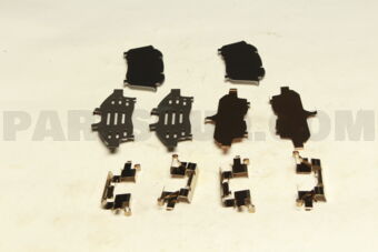 Nissan D10801VA0K DISCK BRAKE KIT (ADOPTION DT 1612)