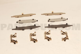 Nissan D1080EB30A HARDWARE KIT-FRONT DISC BRAKE PAD
