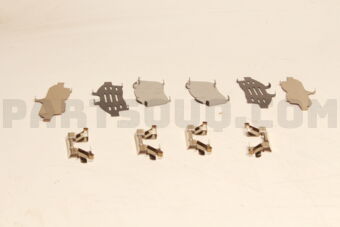 Nissan D1080EB30A HARDWARE KIT-FRONT DISC BRAKE PAD
