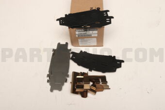 Nissan D1080ZQ00A HARDWARE KIT-FRONT DISC BRAKE PAD